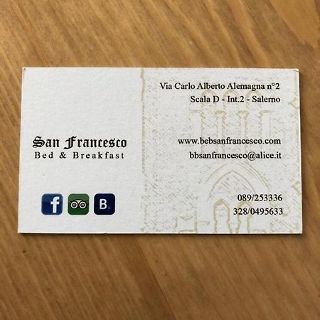 Bed & Breakfast San Francesco Salerno Exterior photo